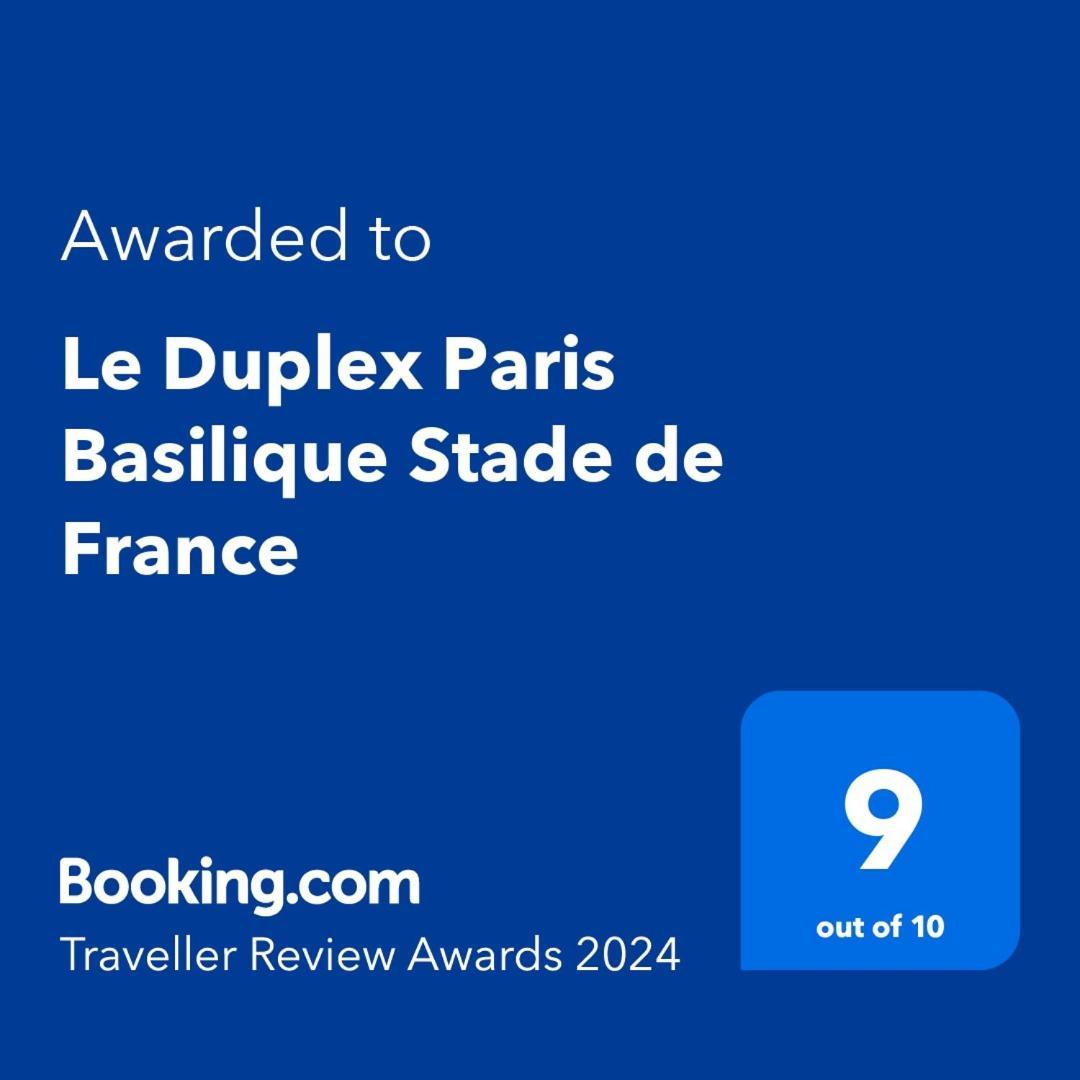 Apartmán Le Duplex Paris Basilique Stade De France Saint-Denis  Exteriér fotografie